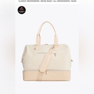 BEIS Weekender Bag- Beige